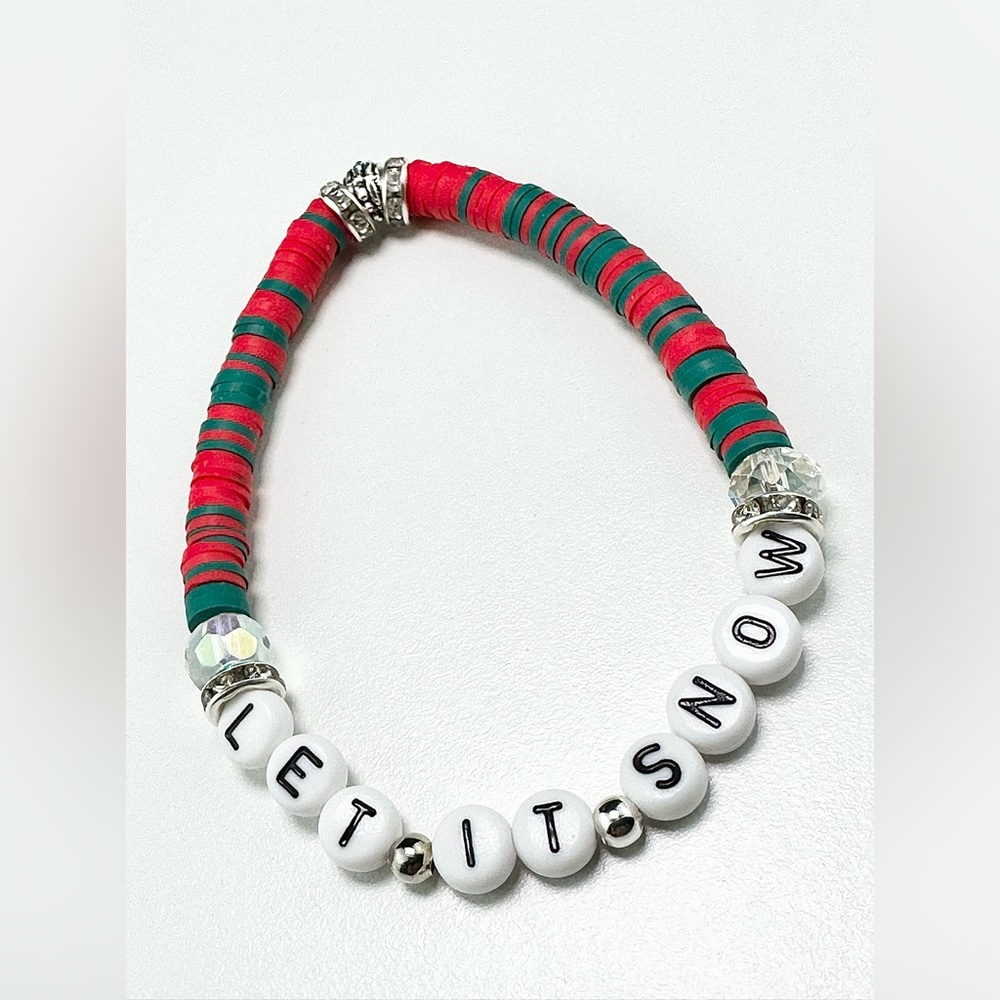Let it snow bracelet